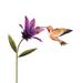 Hummingbird Flower Stakes - Rufous