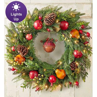 1-800-Flowers Seasonal Gift Delivery Rustic Grandeur Wreath - 26'