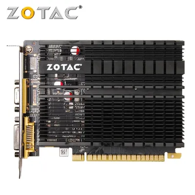 Carte vidéo ZOTAC d'occasion GeForce ight610 1 Go 64Bit GDDR3 cartes de fouille carte GPU pour