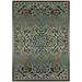 Maples Rugs India Medallion Textured Blue Brown Indoor Area Rug 2 6 x3 10