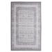 Furnish My Place Bordered Transitional Rug - 2 ft. x 4 ft. Peach Accent Rug with Geometric Pattern