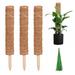 Coir Totem Pole - Coir Moss Totem Pole Coir Moss Stick for Creepers Plant Support Extension Climbing Indoor Plants