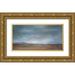 Dworok Peter 24x14 Gold Ornate Wood Framed with Double Matting Museum Art Print Titled - Hillside Vista I