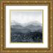 Popp Grace 20x20 Gold Ornate Wood Framed with Double Matting Museum Art Print Titled - Blustering Valley II