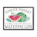 Stupell Industries Summer Market Watermelon Farm Country Grain Pattern Framed Wall Art 30 x 24 Design by Courtney Morgenstern