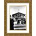 Vintage San Francisco 17x24 Gold Ornate Wood Framed with Double Matting Museum Art Print Titled - Mission Dolores San Francisco CA
