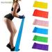 BadPiggies 59 Resistance Bands Elastic Exercise Workout Band for Recovery Physical Therapy Yoga Pilates Rehab Fitness Strength Training (Blue)