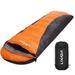 Lixada Sleeping Bag for Adults Boys and Girls 4-Season Camping Warm Sleeping Bag Waterproof with Storage Bag for All Season Camping Hiking Travel Outdoor Adventure