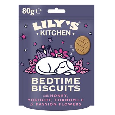 8x80g Organic Bedtime Biscuits Lily's Kitchen Dog Treats