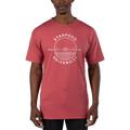 Men's Uscape Apparel Light Red Stanford Cardinal Garment Dyed T-Shirt