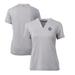 Women's Cutter & Buck Heather Gray Penn State Nittany Lions Forge Stretch Blade V-Neck Top