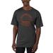 Men's Uscape Apparel Black Oklahoma State Cowboys Garment Dyed T-Shirt