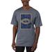 Men's Uscape Apparel Blue Marquette Golden Eagles Garment Dyed T-Shirt