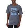 Men's Uscape Apparel Blue Spelman College Jaguars Garment Dyed T-Shirt