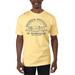 Men's Uscape Apparel Yellow Georgia Tech Jackets Garment Dyed T-Shirt