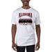 Men's Uscape Apparel White Alabama Crimson Tide T-Shirt