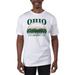 Men's Uscape Apparel White Ohio Bobcats T-Shirt