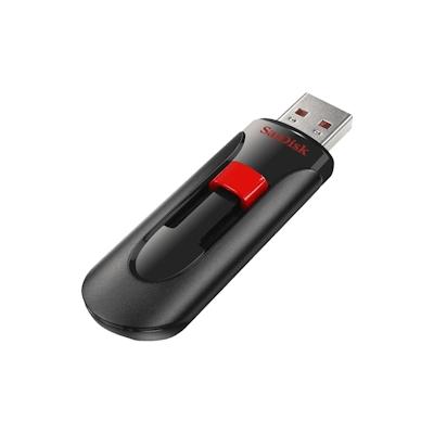 SanDisk Cruzer Glide USB-Stick 256 GB USB Typ-A 2.0 Schwarz, Rot