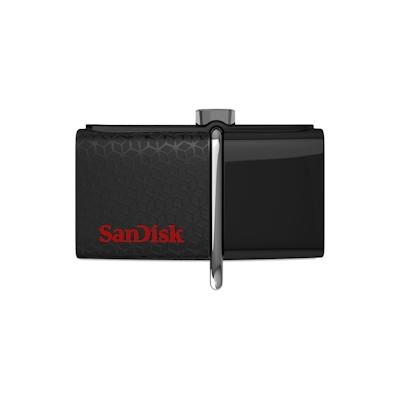 SanDisk Ultra Dual USB 256 GB USB-Stick USB Type-A / Micro-USB 3.2 Gen 1 (3.1 Gen 1) Schwarz