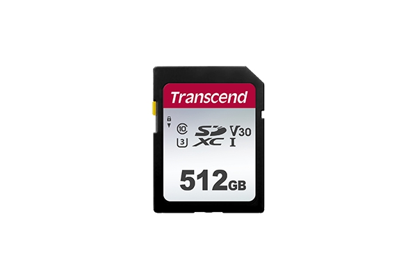 Transcend 300S 512 GB SDXC NAND Klasse 10 Image