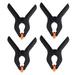 4 Pieces Spring Clamp Set Nylon Clips for Woodworking Muslin Paper Photography Studios Backdrop Support and diy