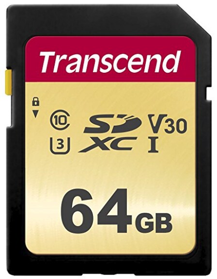 Transcend 64GB, UHS-I, SD SDXC Klasse 10 Image