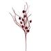 Vickerman 32 Red Mini Pinecone Twig Glitter Spray 6 per bag.