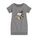 Peanuts - Thanksgiving Scene - Toddler And Youth Girls Fleece Dress