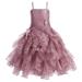 Ekidsbridal Rhinestone Organza Layers Flower Girl Dress Father Daughter Dance Recital 164S 4