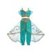 FOCUSNORM Kids Girl Dress Up Aladdin Jasmine Princess Cosplay Dress