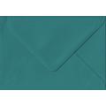 Pack of 100 Teal Green 133mm x 184mm Gummed 135gsm Luxury 5 x 7 Inch Coloured Green Envelopes. GF Smith Colorplan Paper.