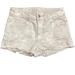 American Eagle Outfitters Shorts | American Eagle Outfitters Stretch Hi-Rise Tie Dye Shortie | Color: Cream/White | Size: 2