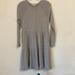 American Eagle Outfitters Dresses | American Eagle Long Sleeve Casual Dress | Color: Gray | Size: Xs