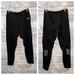 Adidas Pants & Jumpsuits | Adidas Running Climacool Joggers Black Track Pants Zipper Legs Size S | Color: Black | Size: S