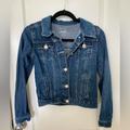 Levi's Jackets & Coats | Levi’s Denim Girls Jacket With Rhinestone Buttons | Color: Blue | Size: 12g