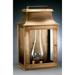 Northeast Lantern Concord 20 Inch Tall Outdoor Wall Light - 5751-AB-CIM-CLR