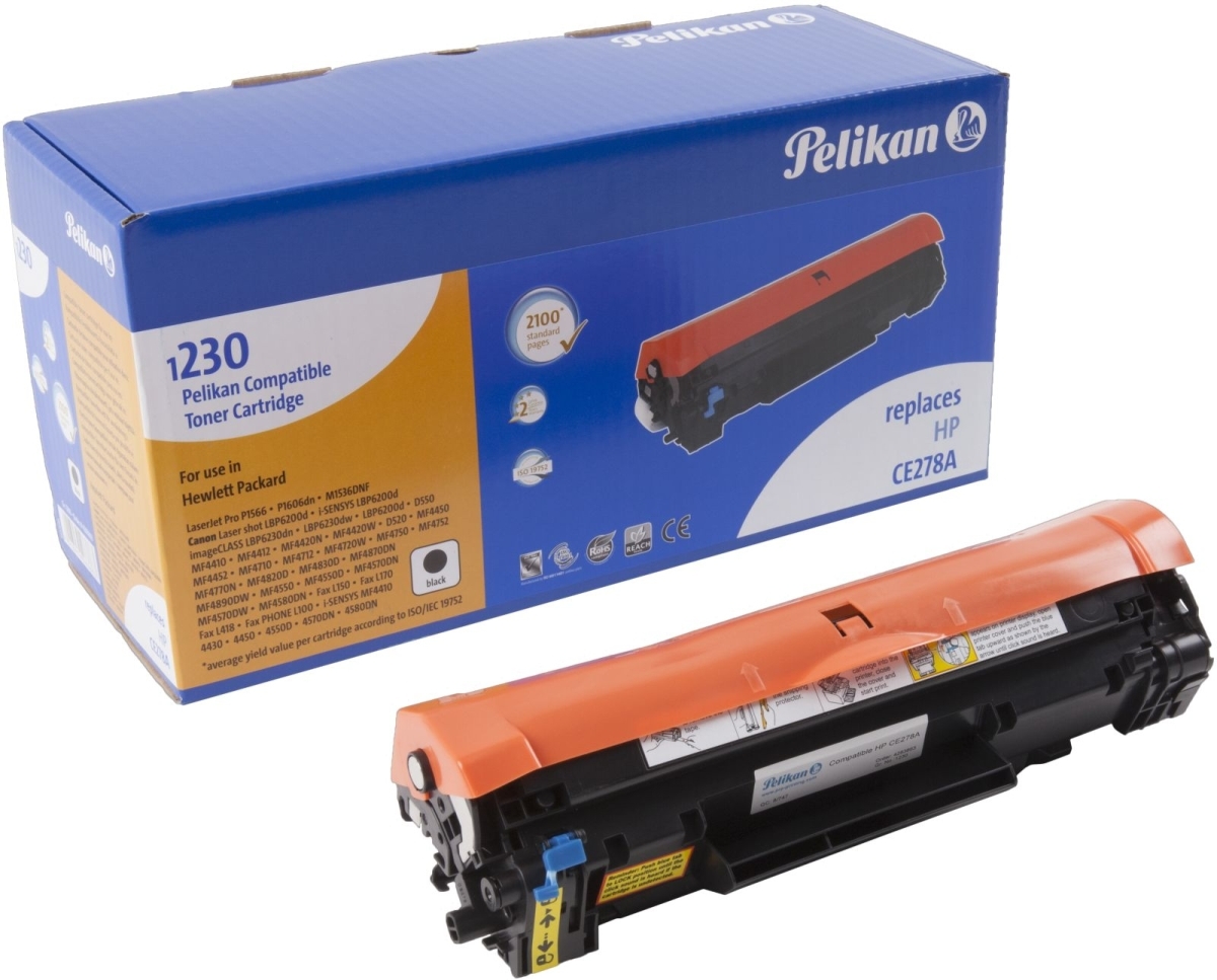 Pelikan Toner kompatibel mit HP CE278A #78A black / auch Canon CRG-726/728 Image