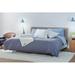 Minocasa 200 Thread Count 100% Jersey Knit Fitted Sheet 100% cotton/Jersey Knit in Gray/Blue | Queen | Wayfair BSW006