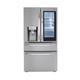 LG 36" Counter Depth French Door Refrigerator 23 cu. ft. Smart Refrigerator, Stainless Steel in Gray | 69.125 H x 35.75 W x 28.875 D in | Wayfair