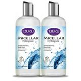 DURU Hydropure Micellar Water Body Wash - Gentle Cleansing Bodywash Moisturizing Body Wash Sensitive Skin Body Wash Shower Gel Body Wash for Women and Men Plant Based Skin Care Products - 2 Pack