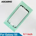 Aocarmo-Autocollant pour écran tactile LCD ruban adhésif double face étanche pour Samsung Galaxy