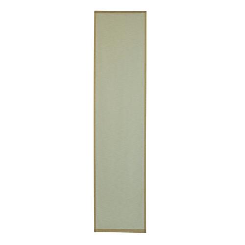 "Schiebegardine HOMING ""Faria"" Gardinen Gr. 245 cm, Klettband, 60 cm, gelb Klettband Schiebevorhang Faria"
