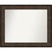 Red Barrel Studio® Ridge Bronze 23.5 in. x 29.5 in. Bathroom Vanity Non-Beveled Wall Mirror Plastic | 27.5 H x 33.5 W in | Wayfair