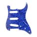 11 Hole Modern Style Standard Bass Pickguard Scratch Plate for Electric Guitar Pickups Guitar Pickguard Blue Pearl