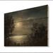 Winston Porter Winter Sunrise On Lake II - Traditional Wood Wall Art - Natural Pine Wood in Black/Brown/Gray | 8 H x 12 W x 1 D in | Wayfair