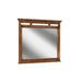 Millwood Pines Beveled Accent Mirror Wood in Brown | 40 H x 43.8 W x 2.1 D in | Wayfair 8EBAABA256874A4D86BC26329960B083