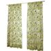 Pianpianzi Curtains Clear Shower Curtain 40 Inches Wide Cheer Curtains Drape Window Fabric Tulle Curtain 1 Sheer Voile Panel Leaves Home Decor