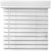 spotblinds Custom Made Cordless 2 Inch Faux Wood Horizontal Window Blind - Child Safe Choose Your Width and Length - This blind will be 66 Inch Wide x 34 Inch Long In Snow White