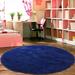 FUTATA Round Area Rugs Plush Fluffy Shaggy Rugs For Living Room Bedroom Bedside Fuzzy Carpet Soft Anti-Slip Machine Washable Floor Mat Runner Play Pads Kids Rugs