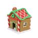 Christmas House Gingerbread Xmas Ornament Adornment Decoration Decor Clay House Cottage Dough Mini Theme Cabin